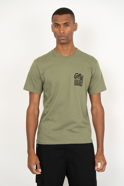 Camiseta Dc Shoes M/c Knotted Verde