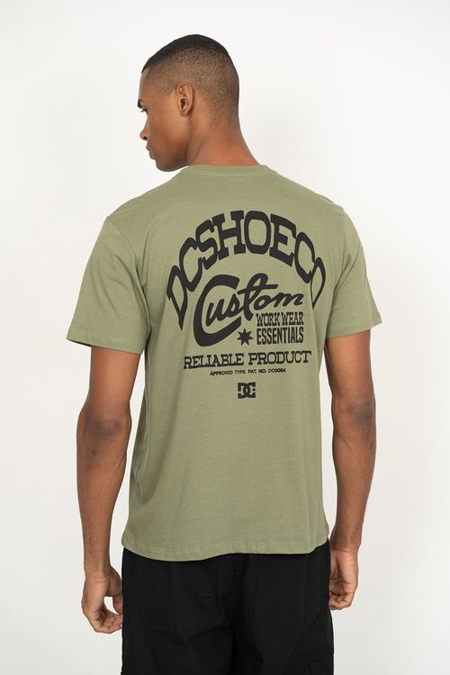 Camiseta Dc Shoes M/c Knotted Verde