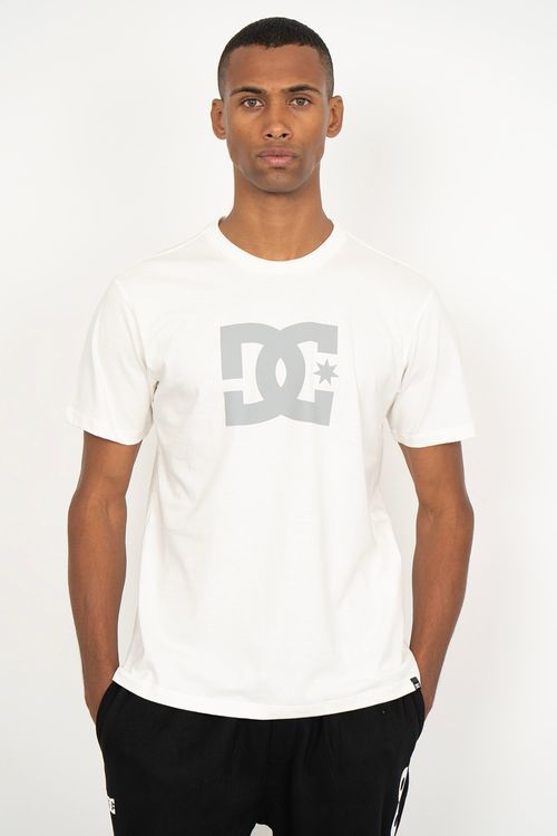 Camiseta Dc Shoes M/c Dc Star Snow White
