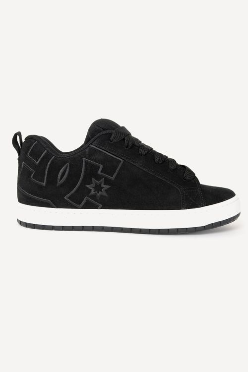 Tênis Dc Shoes Dc New Court Graffik Se Black/White