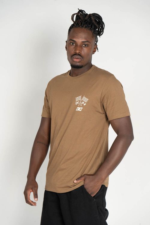 Camiseta DC Shoes M/C For The Win Marrom