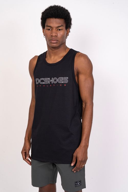 Regata DC Shoes Athletics Outline Preto