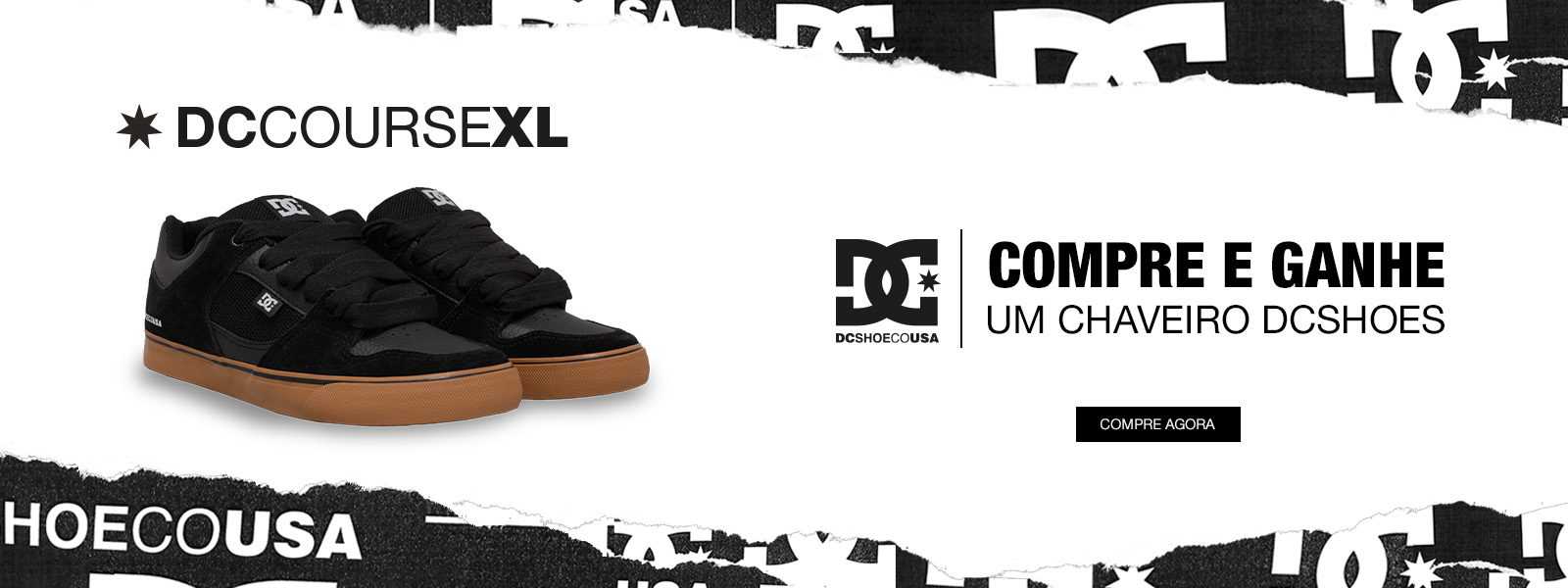 Compre um DC Course Xl e Ganhe um chaveiro de brinde